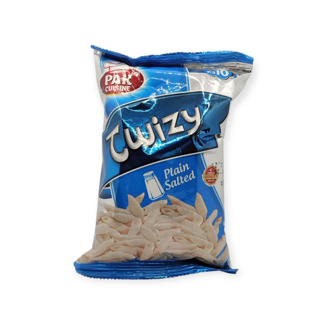 CWIZY PLAIN SALTED SNACK RS.10 (1X12)